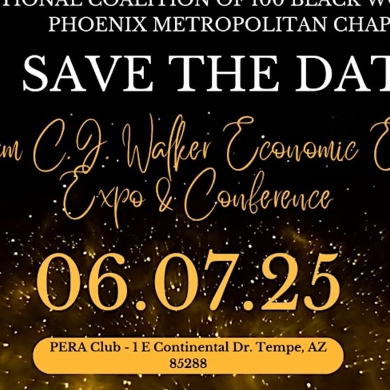 NCBW100 Phoenix 2025 Madam C.J. Walker Economic Empowerment Expo/Conference