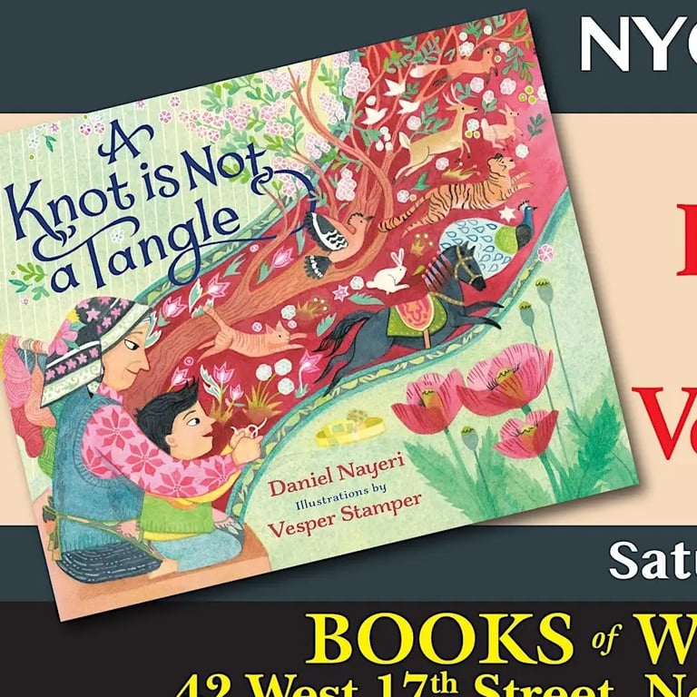 NYC Launch | A Knot Is Not a Tangle by DANIEL NAYERI & VESPER STAMPER!