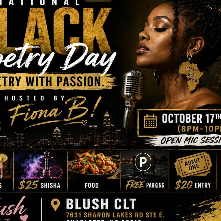 National Black Poetry Day: Poetry With Passion