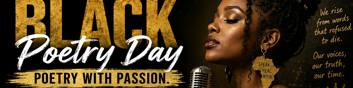 National Black Poetry Day: Poetry With Passion -  industry in Charlotte NC