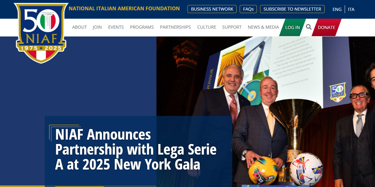 National Italian American Foundation -  industry in Washington DC