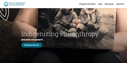 Native Americans in Philanthropy -  industry in Washington DC