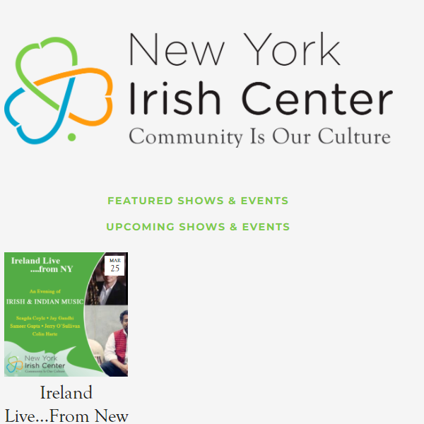 New York Irish Center - Irish category in Long Island City NY