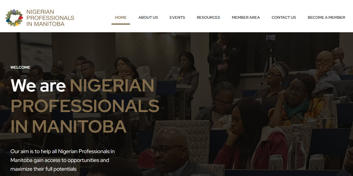 Nigerian Professionals in Manitoba -  industry in Winnipeg MB