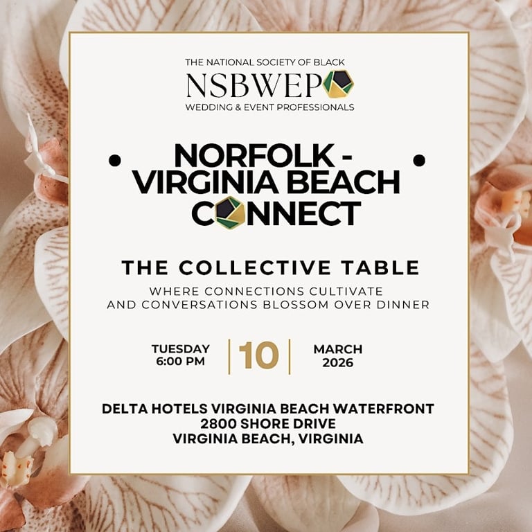 Norfolk-Virginia Beach | The Collective Table...A Curated Networking Dinner