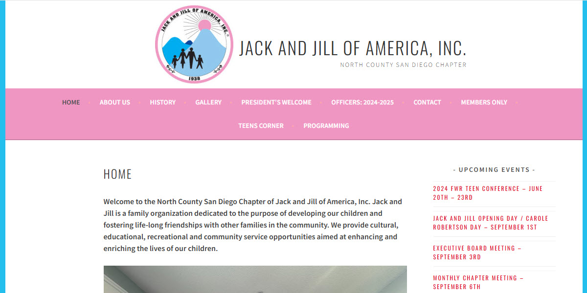 North County San Diego Chapter of Jack and Jill of America, Inc. -  industry in San Diego CA