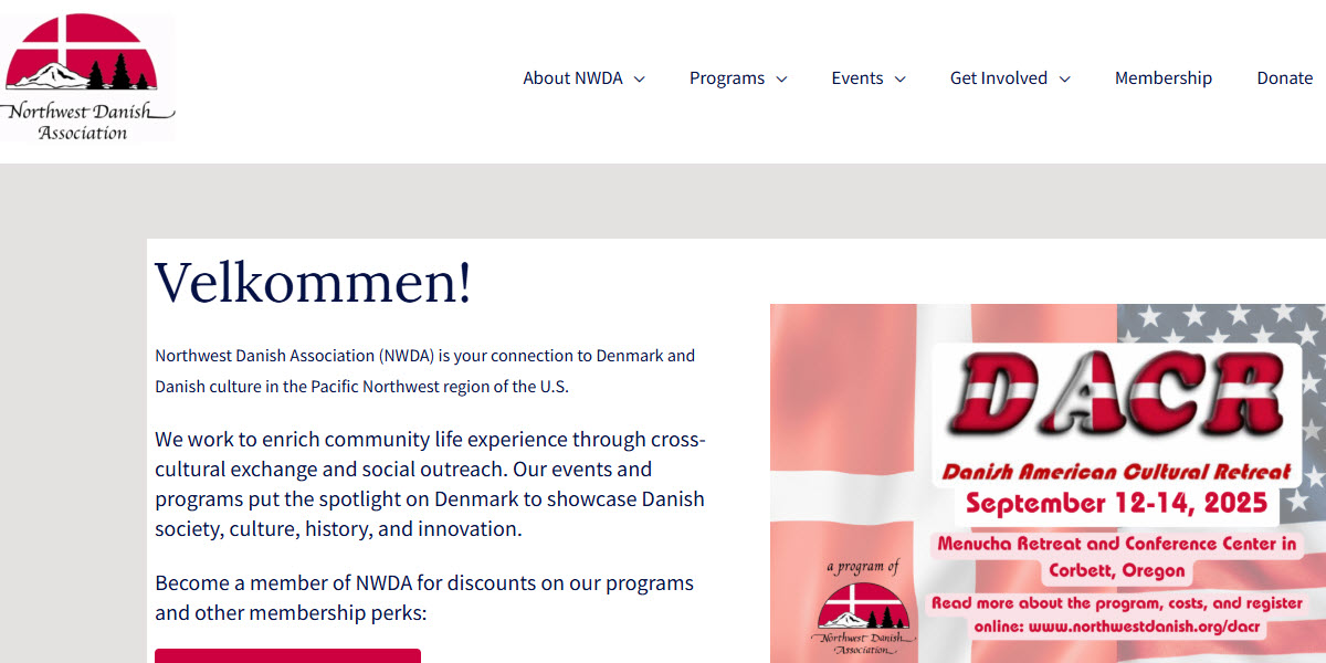 Northwest Danish Association -  industry in Seattle WA