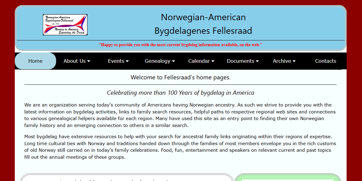 Norwegian-American Bygdelagenes Fellesraad -  industry in Centerville UT