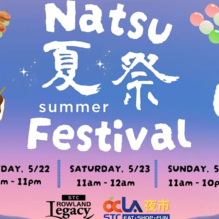 OCLA Night Market @ STC Rowland Legacy – Natsu Festival