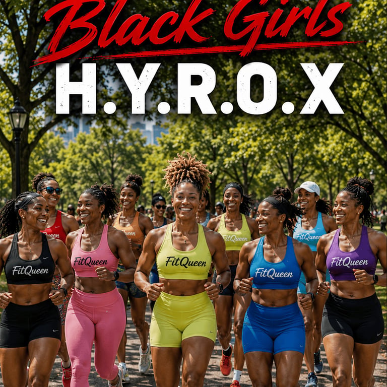 Official Black Girls H.Y.R.O.X Shake Out/ Shake Down Run