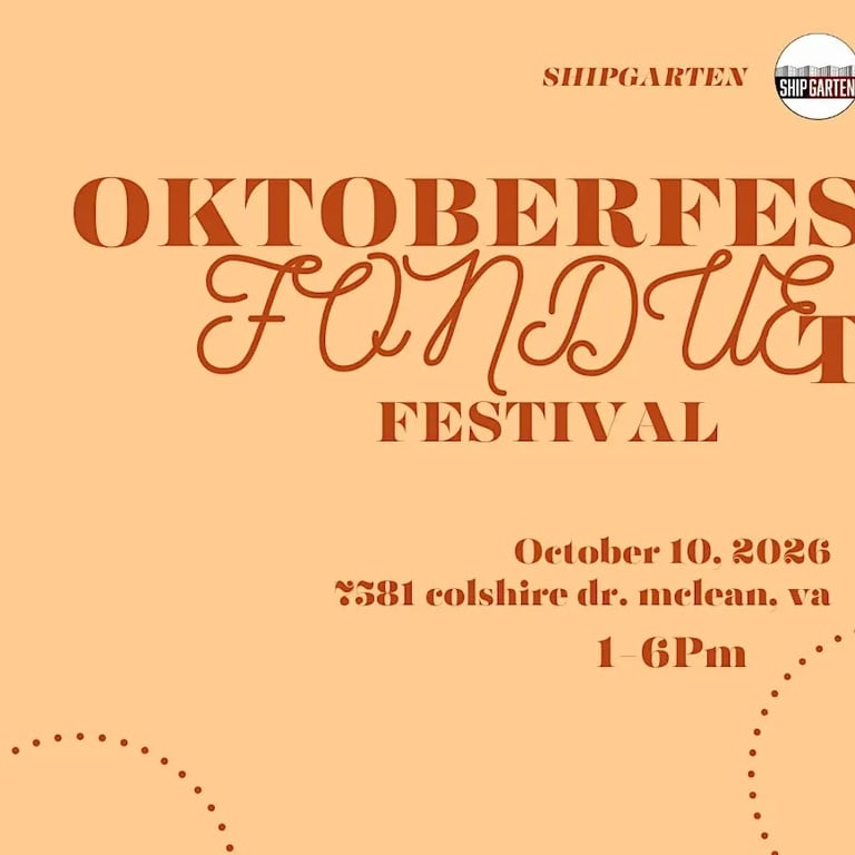 Oktoberfest Fondue Festival