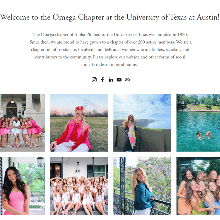 Omega Chapter of Alpha Phi -  industry in Austin TX