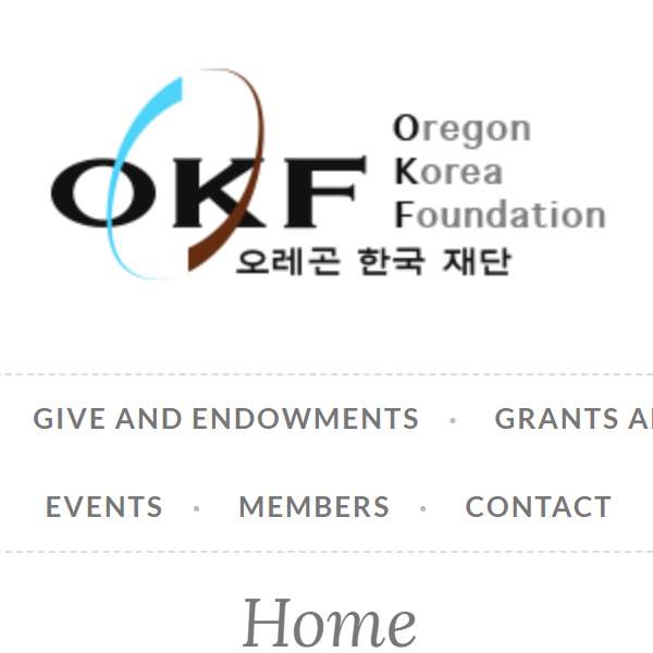 Oregon Korea Foundation - Korean category in Portland OR