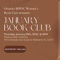 Orlando BIPOC Women's Book Club - January 2026 Book Club