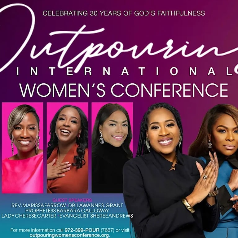 Outpouring Women's Conference 2026: May 6th - 9th