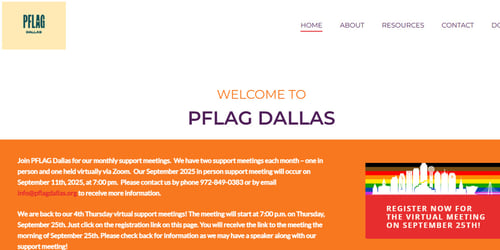 PFLAG Dallas -  industry in Dallas TX
