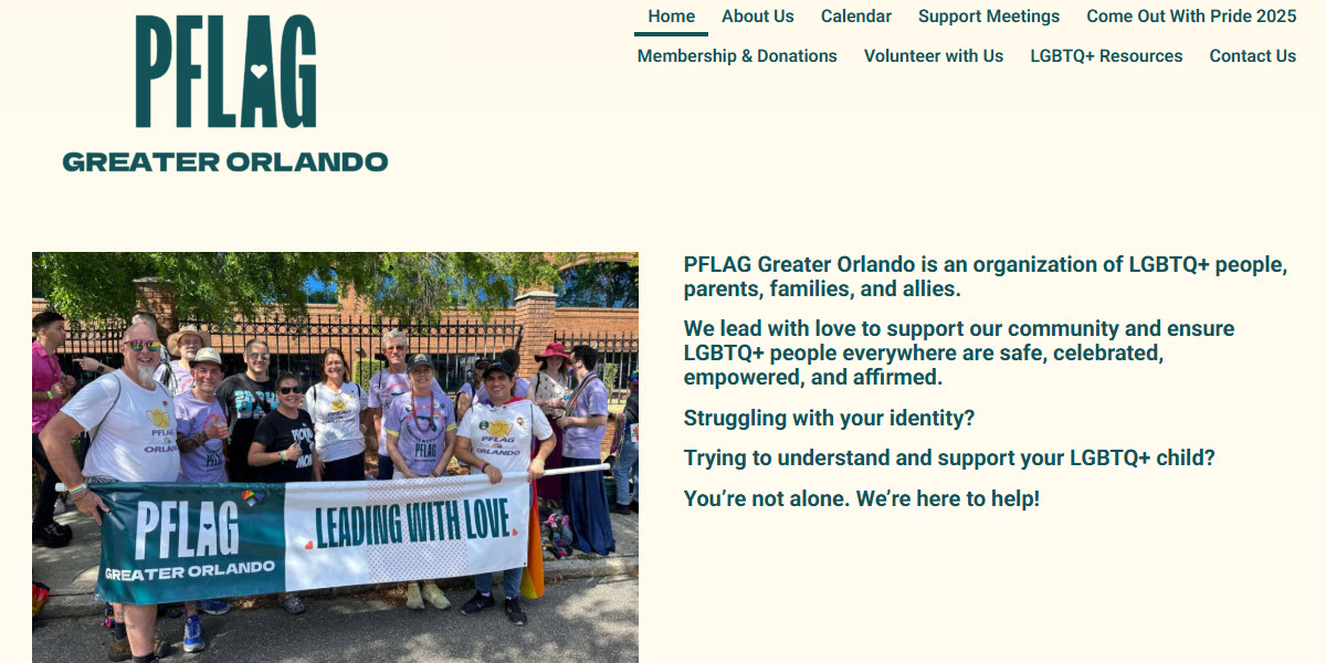 PFLAG Greater Orlando -  industry in Orlando FL