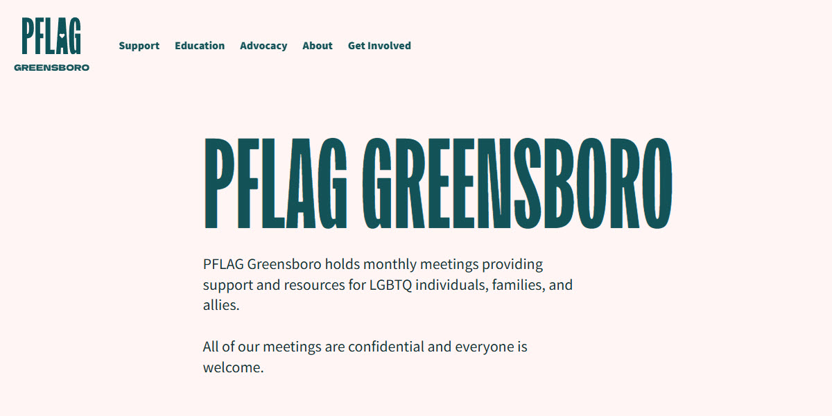 PFLAG Greensboro -  industry in Greensboro NC