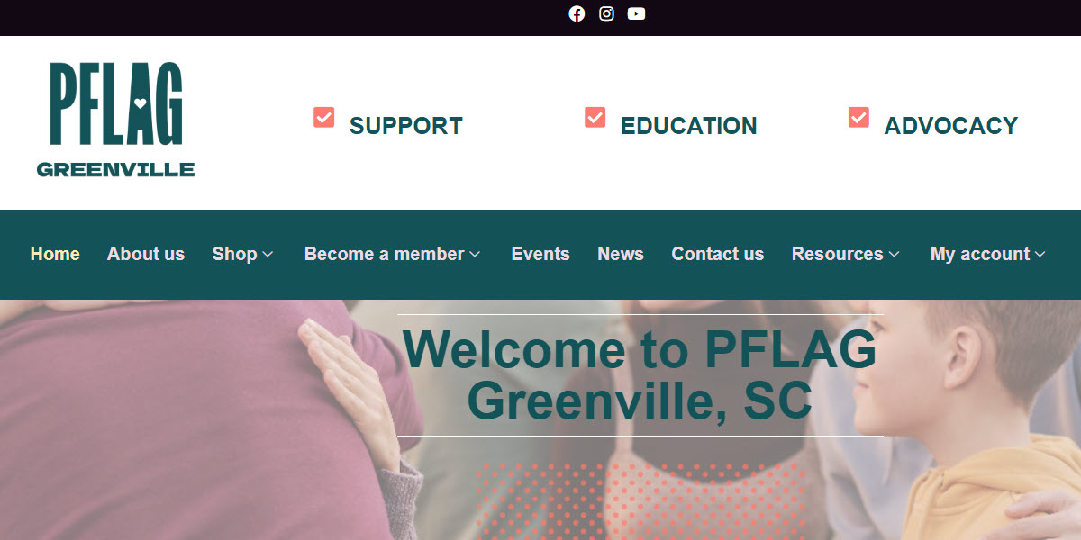 PFLAG Greenville, SC -  industry in Greenville SC