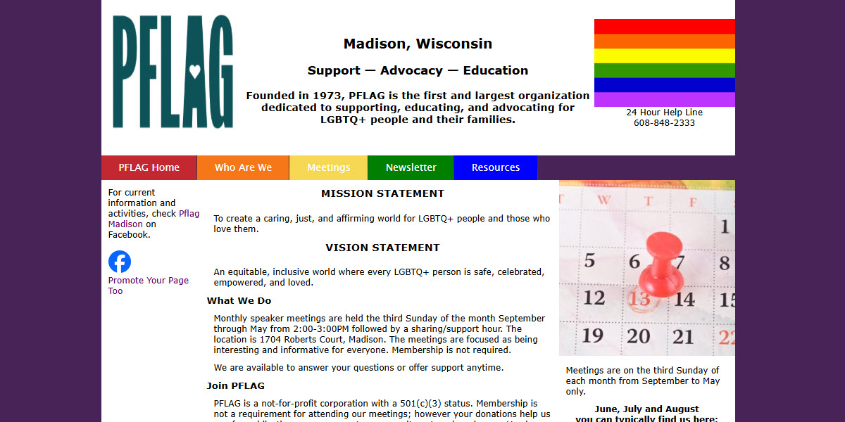 PFLAG Madison -  industry in Madison WI