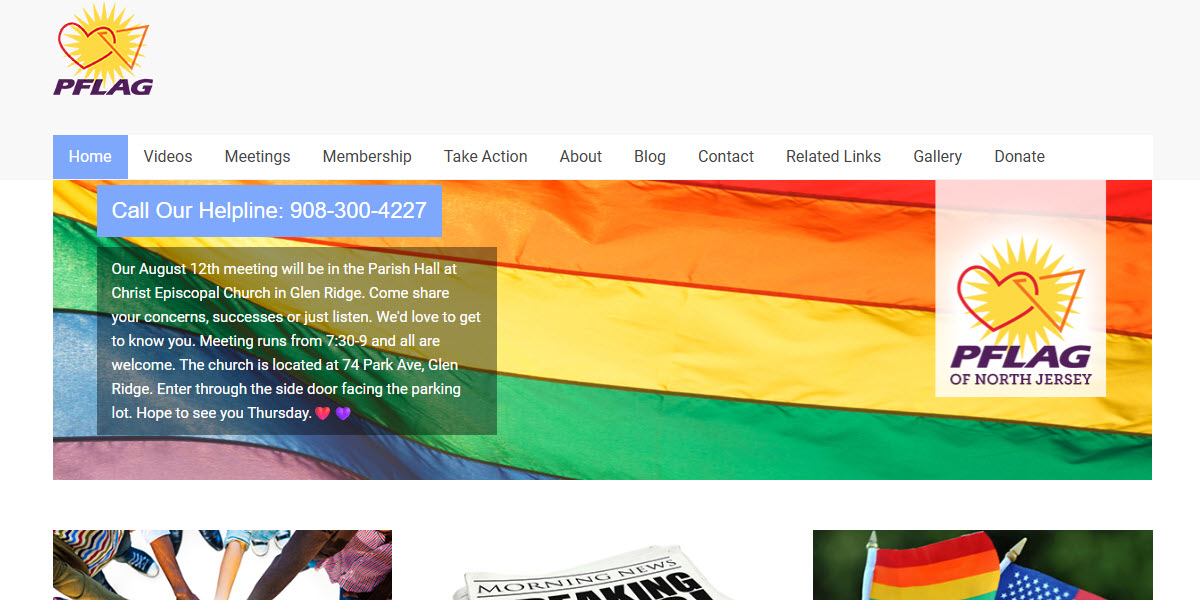 PFLAG North Jersey -  industry in Glen Ridge NJ