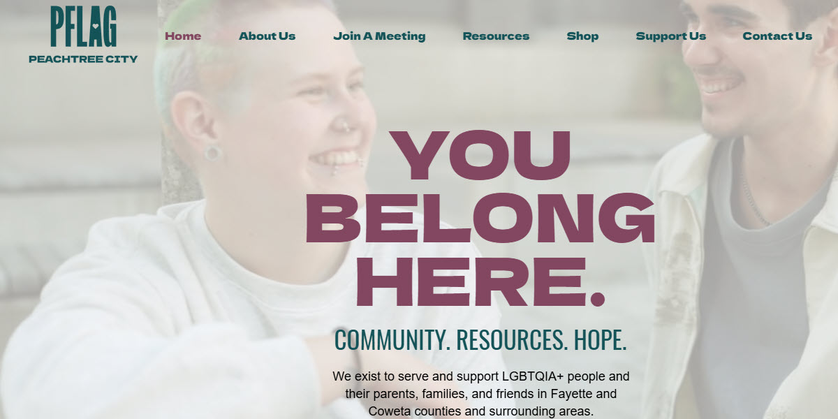 PFLAG Peachtree City -  industry in Peachtree City GA