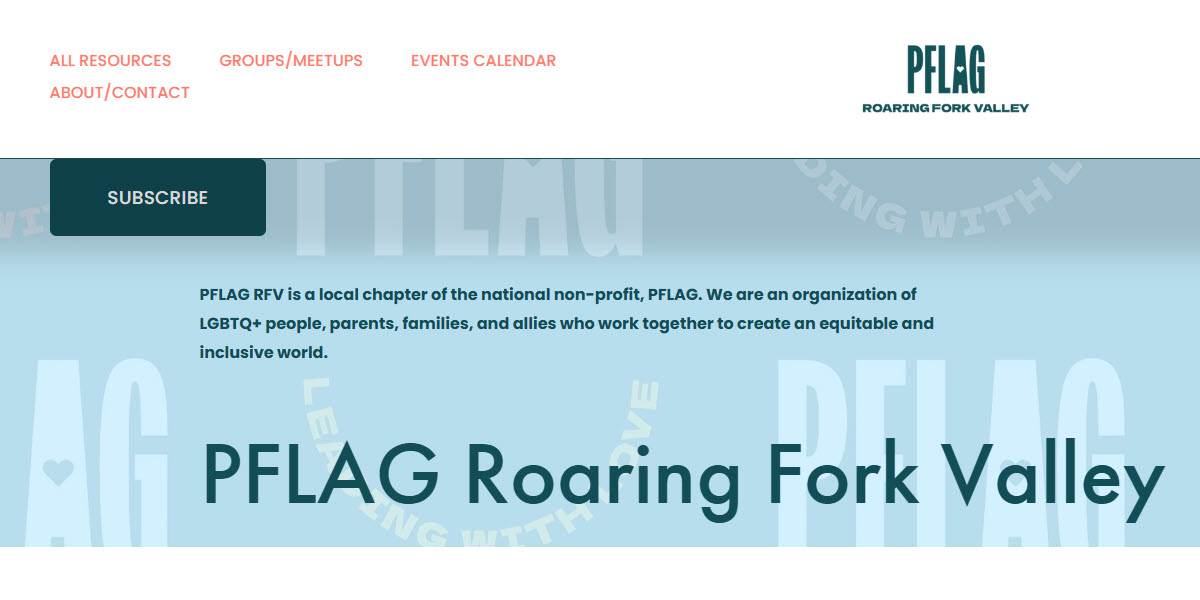 PFLAG Roaring Fork Valley -  industry in Glenwood Springs CO
