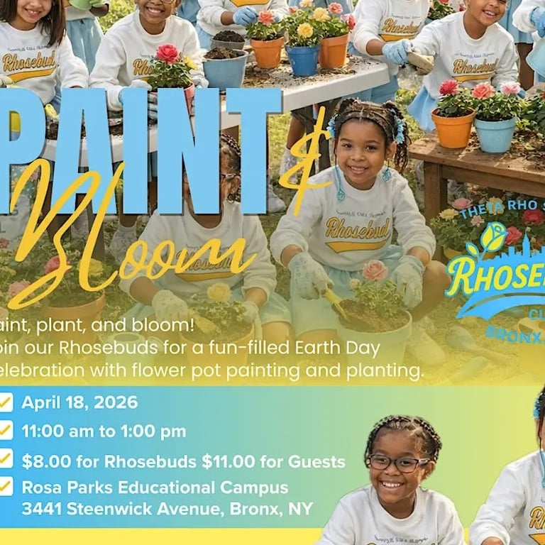 Paint & Bloom Fundraiser