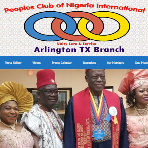 Peoples Club of Nigeria International Arlington, Texas