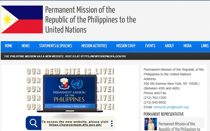 Permanent Mission of the Republic of the Philippines to the United Nations -  industry in New York NY