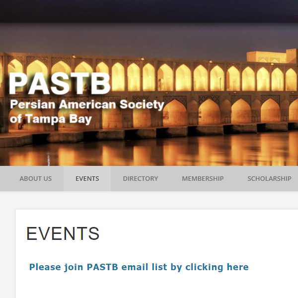 Persian American Society of Tampa Bay - Iranian category in Tampa FL