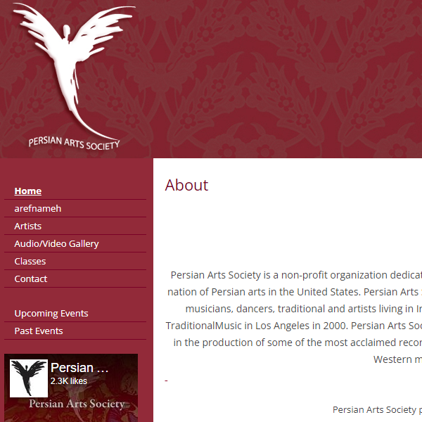 Persian Arts Society - Iranian category in Los Angeles CA