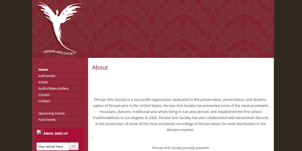 Persian Arts Society -  industry in Los Angeles CA