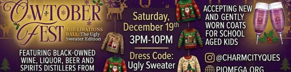 Pi Omega Chapter Presents: OWTOBER FEST – A Libations Ball -  industry in Baltimore MD