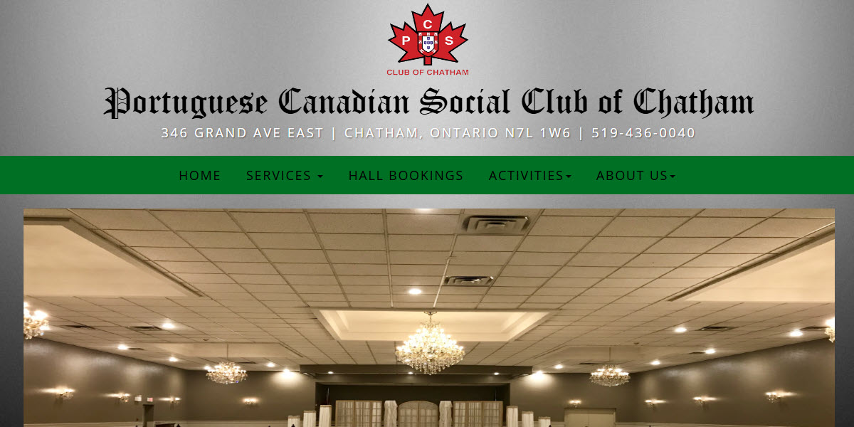 Portuguese Canadian Social Club of Chatham -  industry in Chatham ON