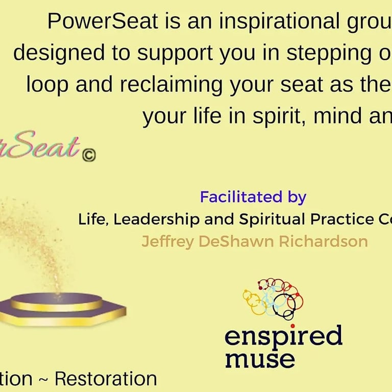 PowerSeat! Upskilling the Power of Prayer Through Meditation