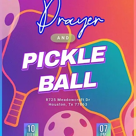 Prayer and Pickleball