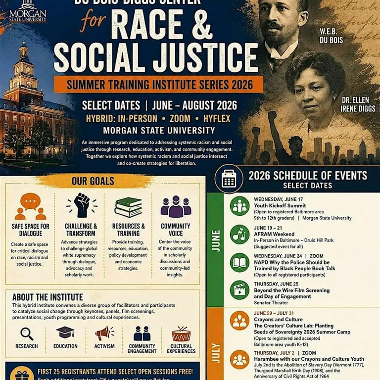 Race and Social Justice Summer Training Institute Series
