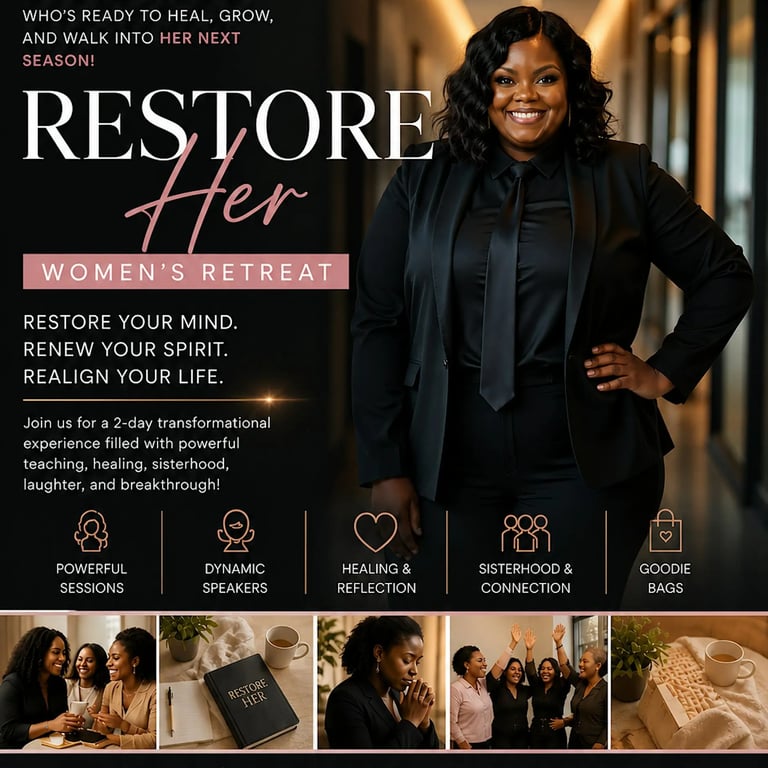 RestoreHer Women’s Healing & Empowerment Retreat