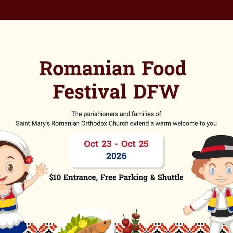 Romanian Food Festival DFW 2026, the 20th Anniversary Edition