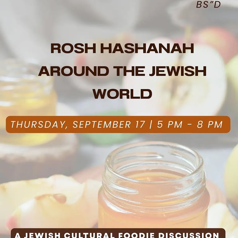Rosh Hashanah Around the Jewish World - Tastings