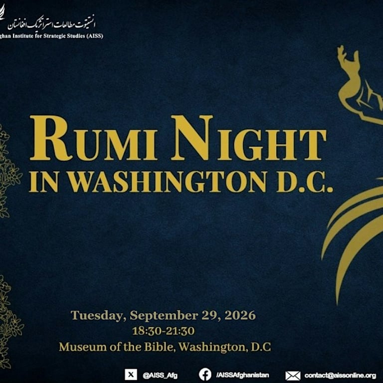 Rumi Night in Washington