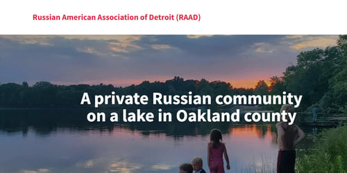 Russian American Association of Detroit Fish Lake -  industry in Holly MI