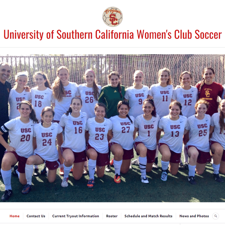 USC Women's Club Soccer -  industry in Los Angeles CA