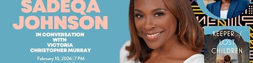 Sadeqa Johnson Discusses & Signs Keeper of Lost Children -  industry in Washington DC