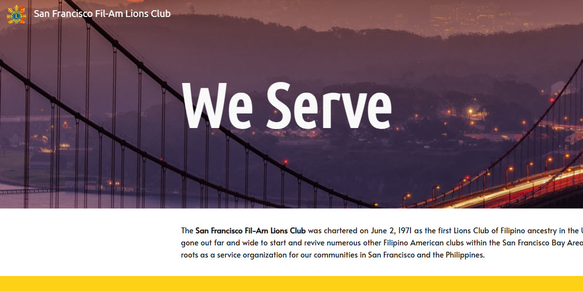 San Francisco Fil-Am Lions Club -  industry in San Francisco CA