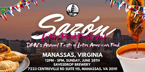 Sazon Latin Food Festival 2026: DMV's Taste of Latin American Food -  industry in Manassas VA