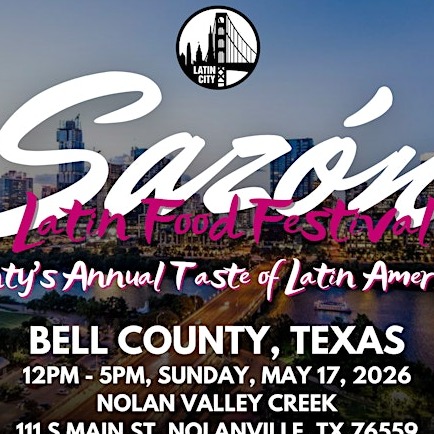 Sazon Latin Food Festival 2026: Killeen’s Taste of Latin American Food