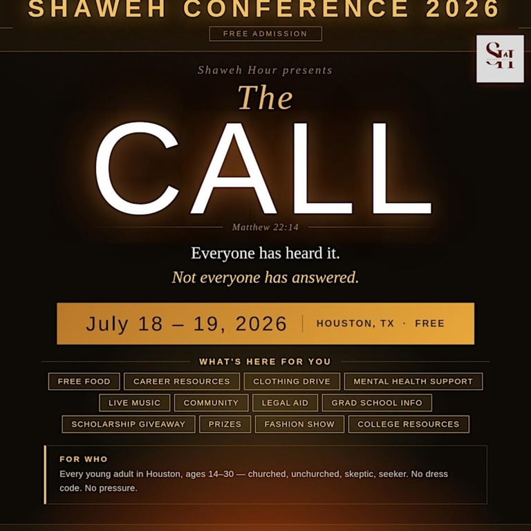 Shaweh 2026 Conference - The Call