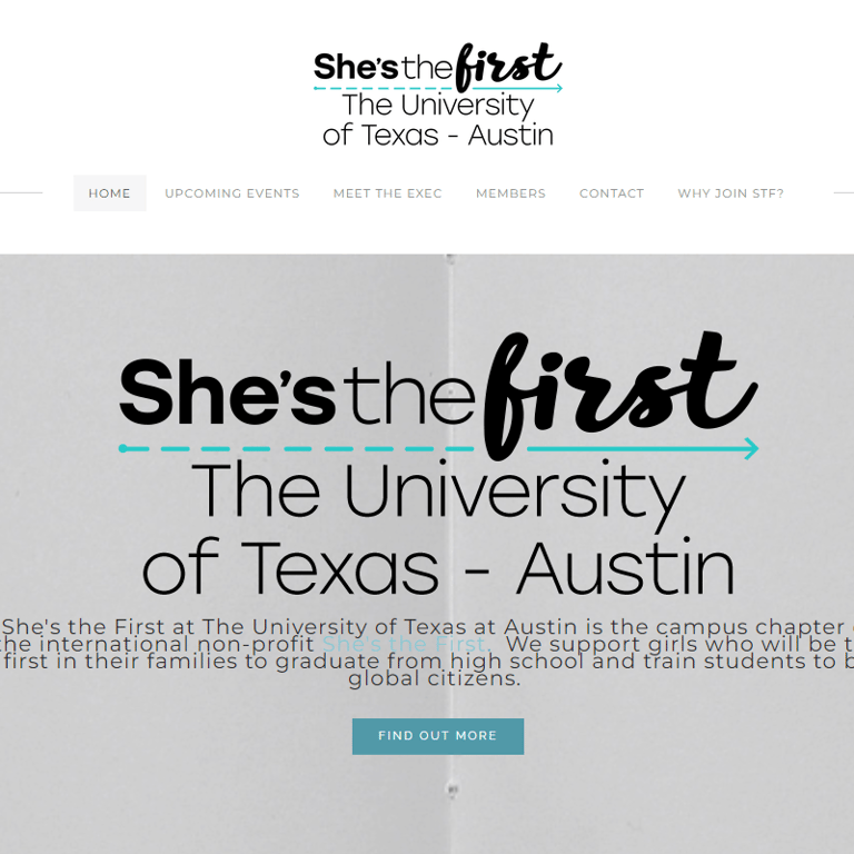 She's the First at the University of Texas at Austin -  industry in Austin TX